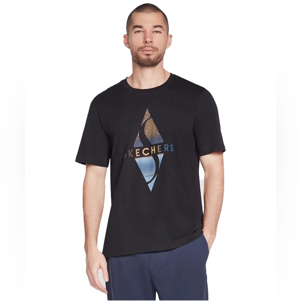 Men’s black skechers T-shirt tee medium